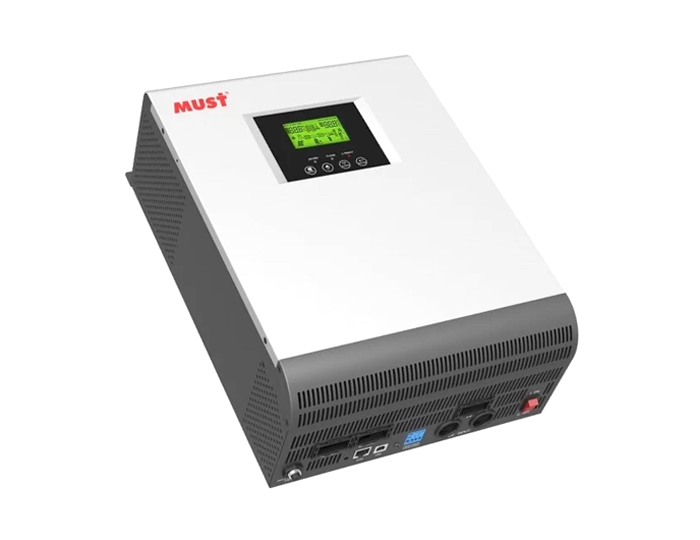MUST POWER LIMITED - PV3000 LHM SERIES SOLAR INVERTER. 3000 WATTS 48 VDC 80A MPPT 120VAC 60HZ INPUT AND OUTPUT - PV18-3048 LHM